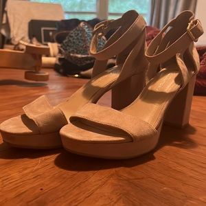 Tan Chinese laundry sandals! Suze 8